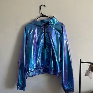 Iridescent Holographic Jacket
